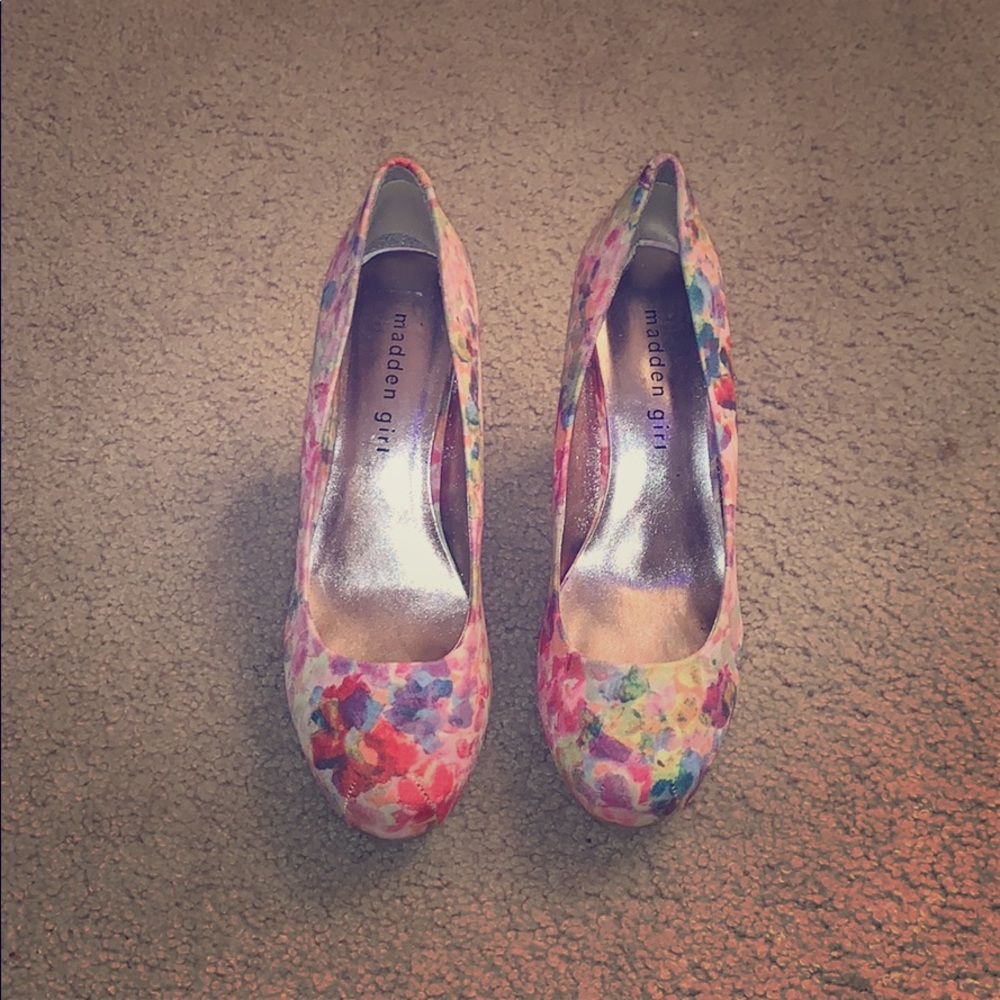 Floral Heels